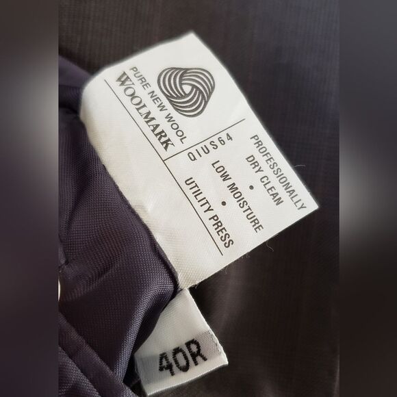 Burberrys' Men's Brown Wool Suit Jacket Coat Size 40 R - Picture 13 of 14